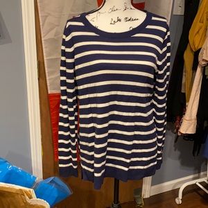 Long Striped Sweater